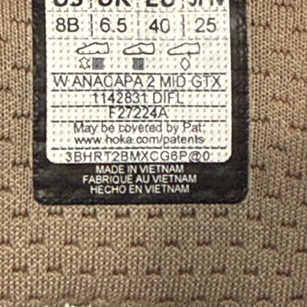 HOKA ANACAPA 2 MID GTX (WOMEN'S) - DUNE/ICE FLOW - Picture 9 of 12